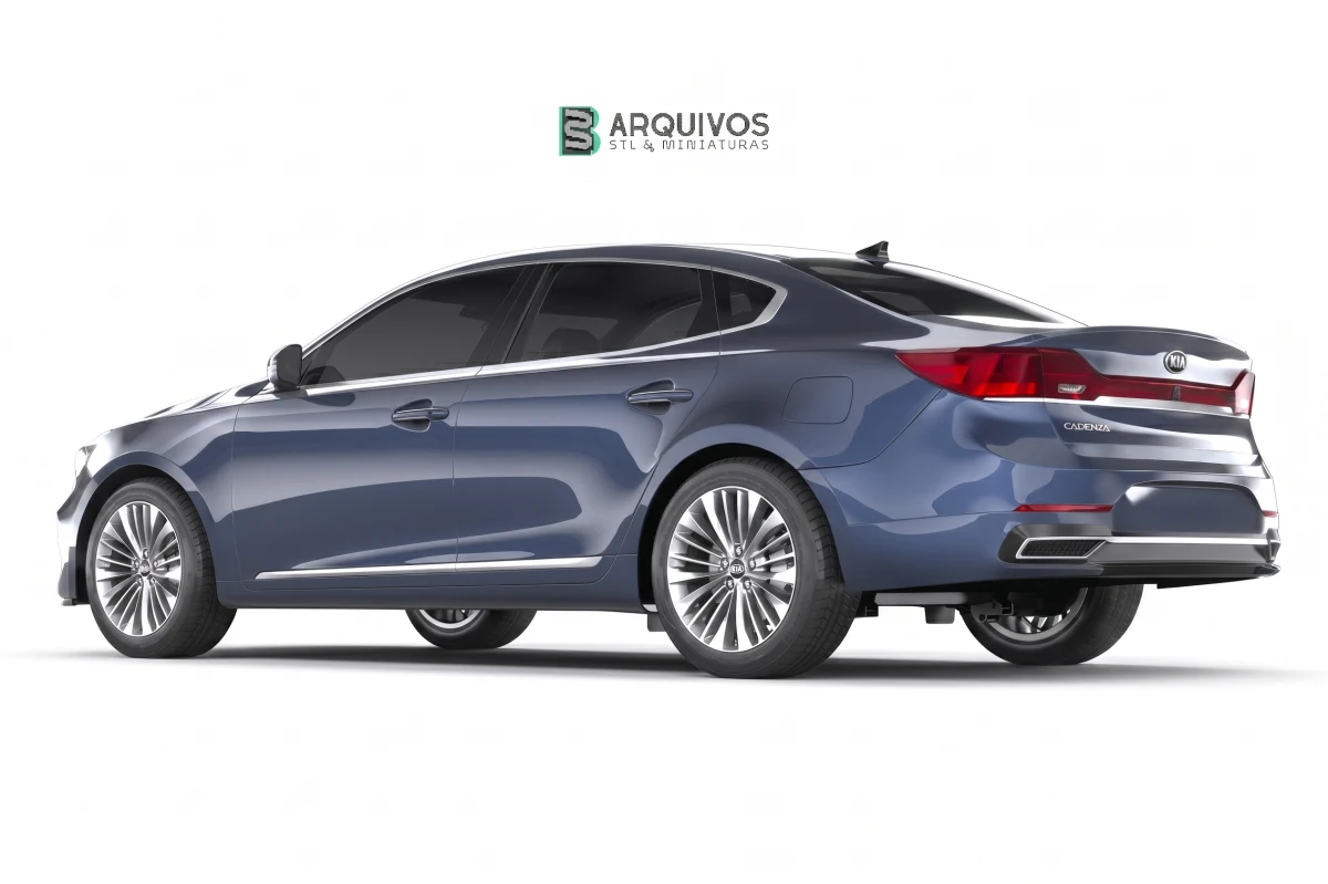 Modelo 3D STL - Kia Cadenza 2020 — foto 3